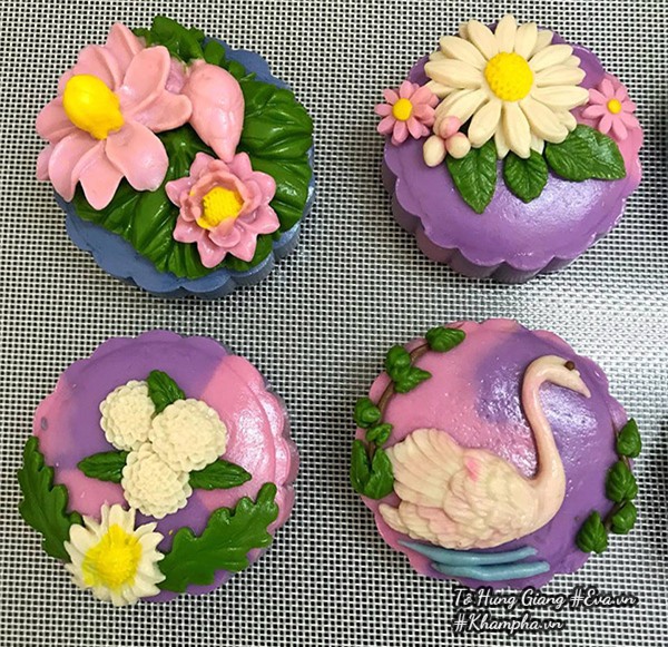 chua thang 8 am, ba me xinh dep da khien dan mang phat them vi loat banh trung thu hien dai dep my man - 13