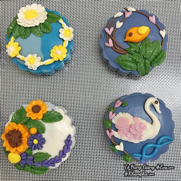 chua thang 8 am, ba me xinh dep da khien dan mang phat them vi loat banh trung thu hien dai dep my man - 15