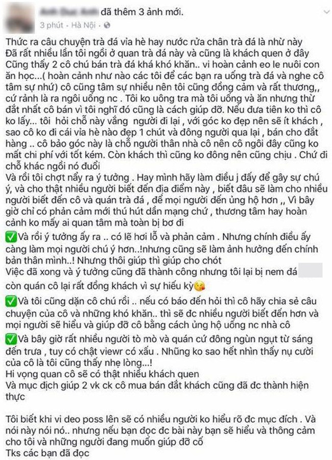 Con gái chủ quán trà đá: “Mẹ tôi suy sụp vì quán bị đóng cửa, sẽ làm đơn yêu cầu salon tóc bồi thường” - Ảnh 5.