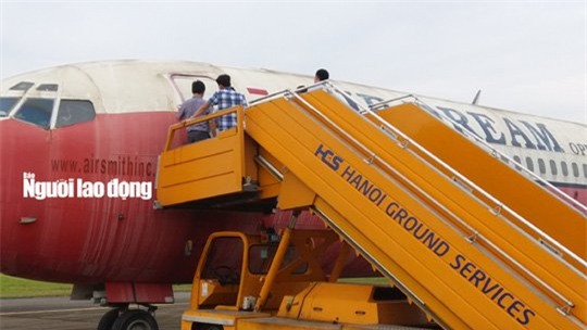 máy bay boeing,sân bay Nội Bài,máy bay,sân bay