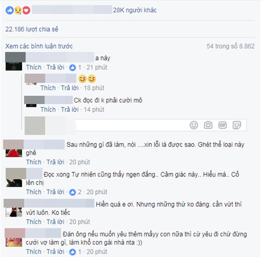 Dân mạng nổi điên vì cô vợ quá hiền, bị cướp chồng mà còn xin tình địch đừng qua đêm với chồng tớ - Ảnh 2.