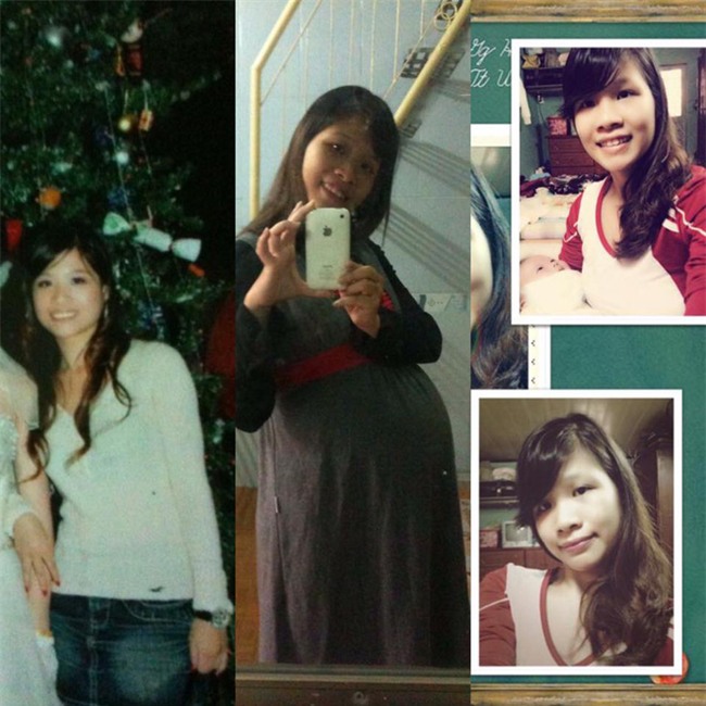 Các mẹ thi nhau khoe ảnh thời bầu bí: Người ta xinh xắn như hoa, em đây thiên nga hóa vịt - Ảnh 11.