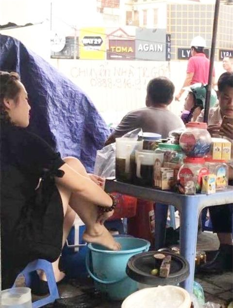 Quán trà đá, vỉa hè, quán nước, thực phẩm bẩn