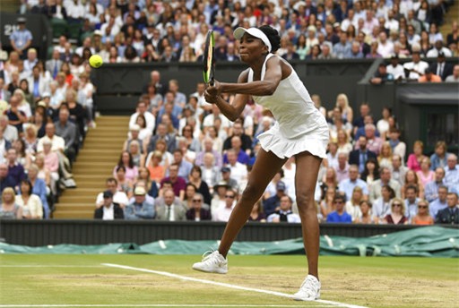 
Venus Williams thi đấu chung kết Wimbledon 2017
