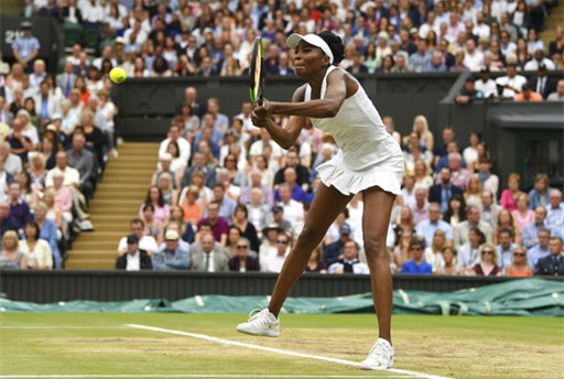 Venus Williams thi đấu chung kết Wimbledon 2017