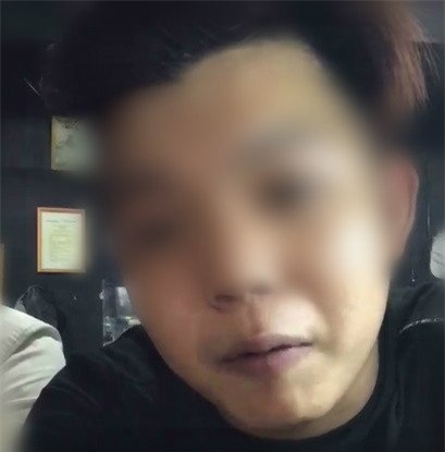 thanh niên xăm trổ, mạng xã hội, clip hot