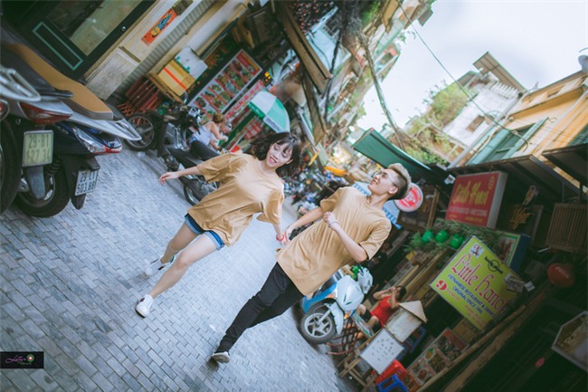 Từ bộ ảnh nàng 1m48 yêu chàng 1m80 gây sốt: Có một chuyện tình cọc đi tìm trâu rất đáng yêu - Ảnh 4.