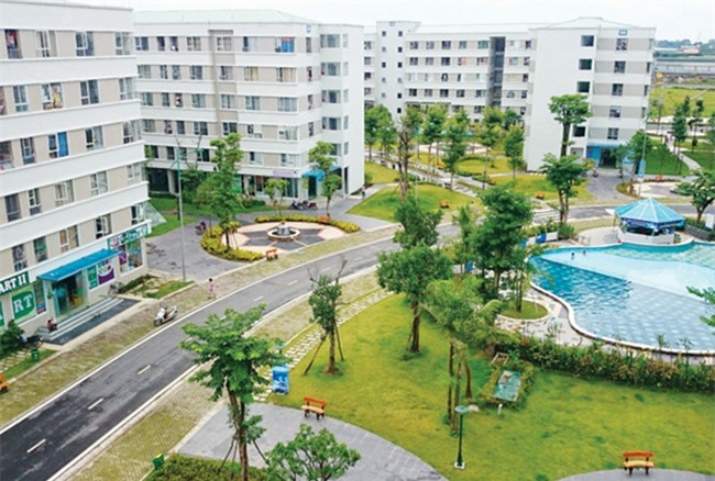 Giá nhà ở xã hội ngày càng cao (Ảnh minh họa: Nhà ở xã hội Đặng Xá - Gia Lâm - Hà Nội). Ảnh: Như Ý.