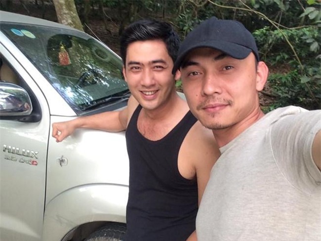 anh hau truong hai het nac cua dan dien vien phim