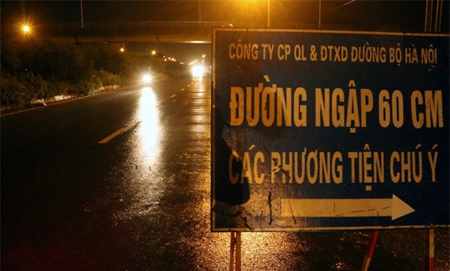 ... đến ngập 60 cm...