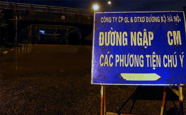 ... và cả độ ngập... chưa đo được.