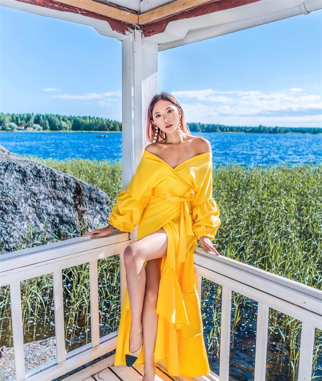 Diện đồ bánh bèo mà vẫn đẹp chất ngất như các quý cô châu Á thì ai chẳng muốn - Ảnh 12.