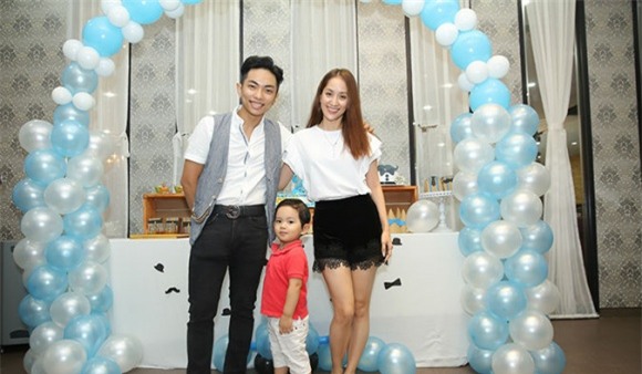 chuyện làng sao,nhí,Khánh Thi,Phan Hiển,sinh nhật Kubi