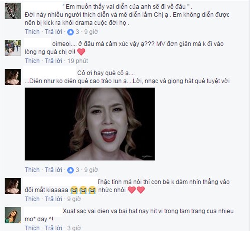 Rất nhiều lời khen ngợi từ khán giả dành cho thần thái, cách diễn suất của Mỹ Tâm. - Tin sao Viet - Tin tuc sao Viet - Scandal sao Viet - Tin tuc cua Sao - Tin cua Sao
