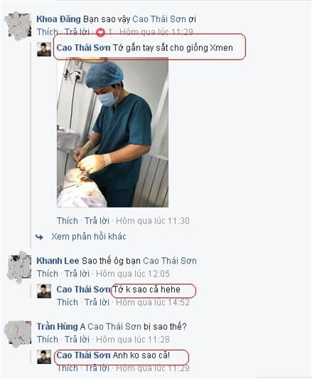 ca si cao thai son nhap vien phau thuat tay, fan lo lang hinh anh 3
