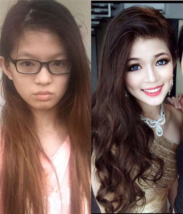 Vỡ mộng vì mặt mộc, dáng "một mẩu" của Hoa hậu Bikini châu Á 2016 - 1