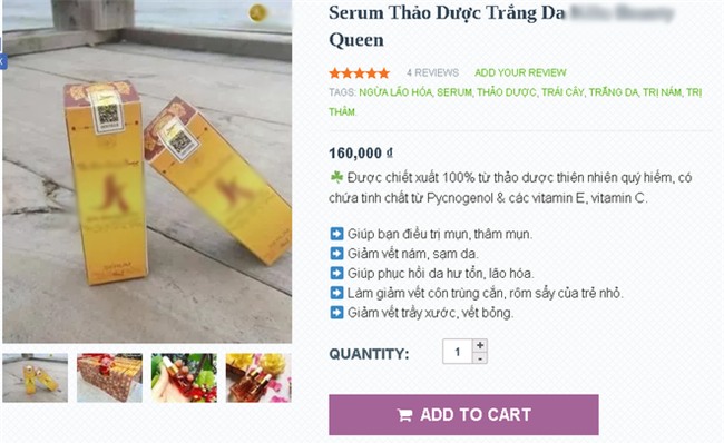 Cho con uống serum dưỡng da để chứng minh sự lành tính - Chiêu trò quảng cáo mới của các shop bán hàng online - Ảnh 3.