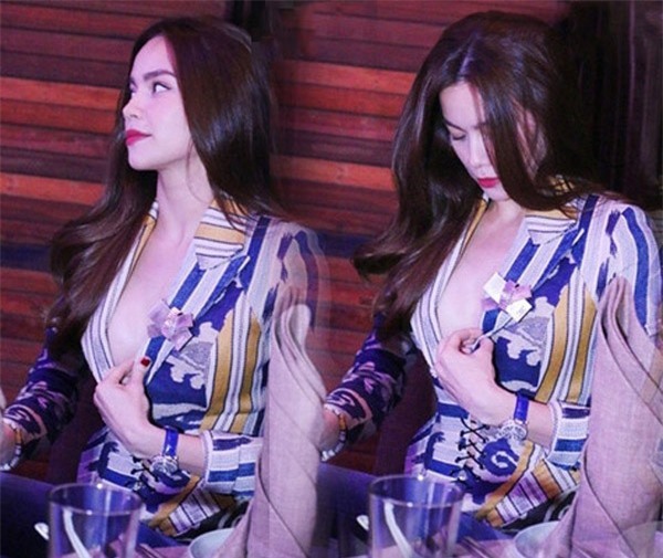 lo mac ho bao, ho ngoc ha, ha vi lung tung lo che tren chan duoi - 3