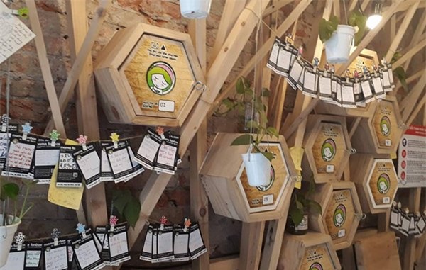 Cửa hàng tiện lợi, cửa hàng tự chọn, khách hàng, khách tự trả tiền