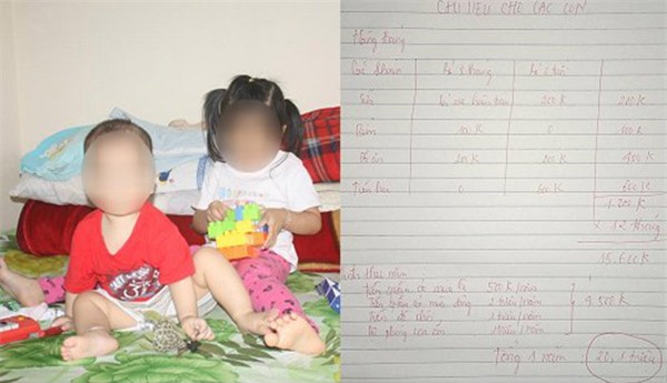 nuoi 2 con chua den 2 trieu dong/ thang, me bim sua khien dan mang "nhay dung" vi hu cau - 2