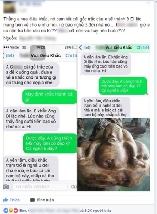 tin tuong giao khuc go quy cho "vua dieu khac", anh chang nhan cai ket "cuoi ra nuoc mat" - 1