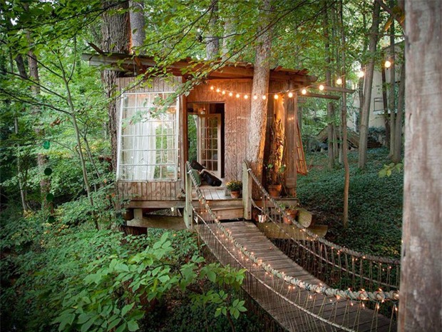 Bên trong ngôi nhà trên cây mộng mơ đang gây sốt trên Airbnb, hàng trăm nghìn người muốn được tới thăm một lần - Ảnh 3.