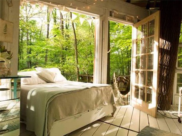 Bên trong ngôi nhà trên cây mộng mơ đang gây sốt trên Airbnb, hàng trăm nghìn người muốn được tới thăm một lần - Ảnh 5.