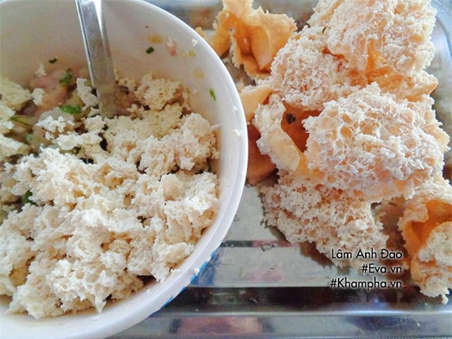 me lam dau hu nhoi thit chien gion, nhin thoi da &#39;chay nuoc mieng&#39; - 5