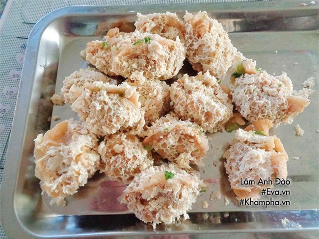 me lam dau hu nhoi thit chien gion, nhin thoi da 'chay nuoc mieng' - 7