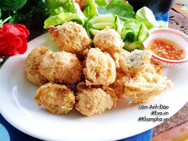 me lam dau hu nhoi thit chien gion, nhin thoi da 'chay nuoc mieng' - 9