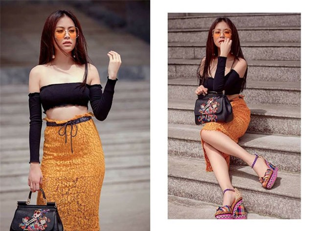 mac cung mot chiec ao nhung cao thien trang va hoang thuy linh khac nhau mot troi mot vuc - 4