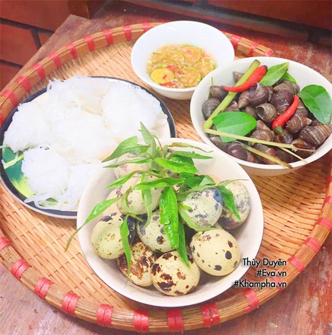 mat troi ca nha si sup dia oc luoc an kem bun cham dam da, dan da - 8