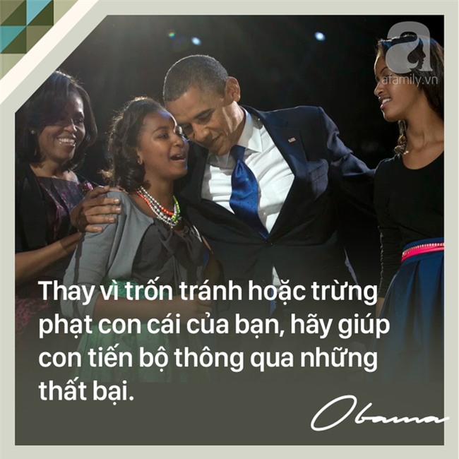 7 quy tắc nuôi dạy con trên cả tuyệt vời của cựu Tổng thống Mỹ Barack Obama các bố mẹ nên học tập - Ảnh 6.