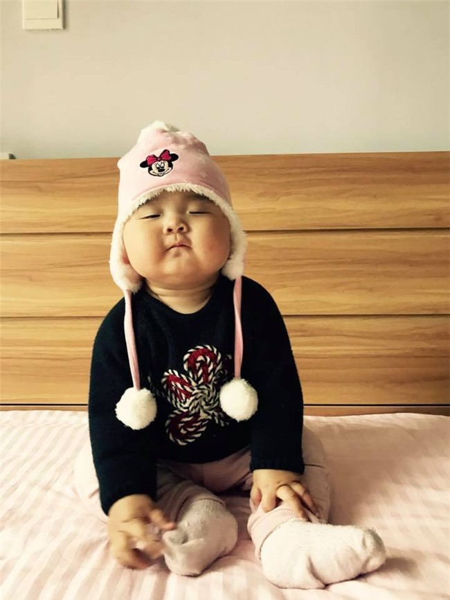 ngam hoai "tieu cong chua" tron vo, ma phung phinh nhu banh bao nha hh huong giang - 1