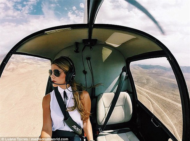Nữ phi công nóng bỏng nhất thế giới, từ bỏ tấm bằng đại học kinh tế để chu du khắp thế giới - Ảnh 4.