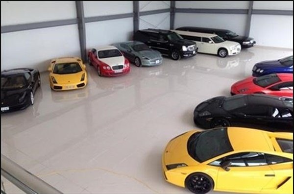 Cường Đô la, Hiệp Gas, Minh Nhựa, Phan Thành, siêu xe, xe siêu sang