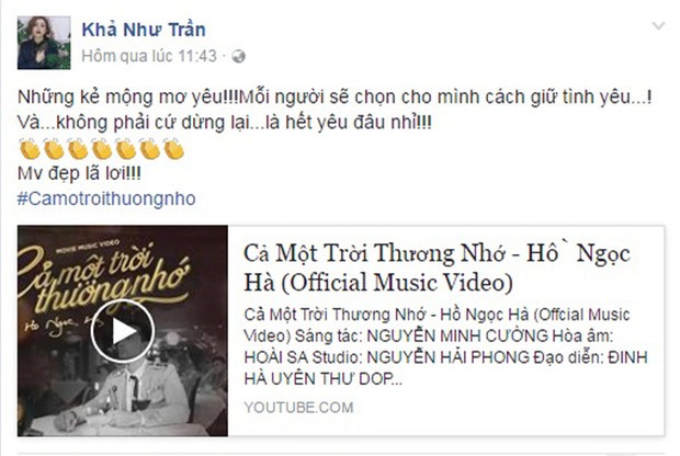 Hồ Ngọc Hà cảnh báo Thanh Hằng không được đánh ghen khi xem MV mới của mình - Ảnh 13.
