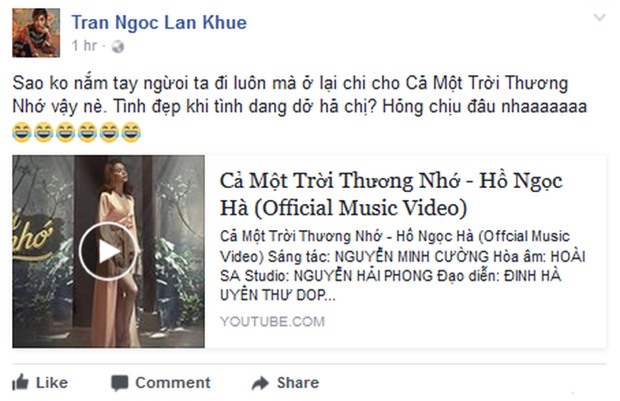 Hồ Ngọc Hà cảnh báo Thanh Hằng không được đánh ghen khi xem MV mới của mình - Ảnh 5.