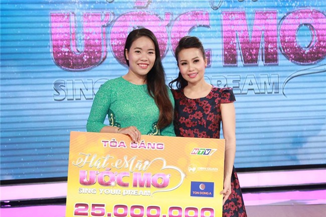 Cô giáo Tuyền tham gia chương trình vì học sinh thân yêu của mình