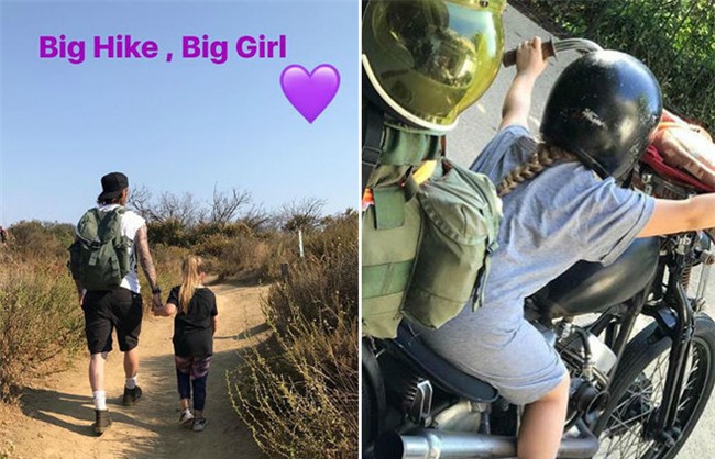 Harper điệu đà níu tay bố David Beckham khi đi trên đường - Ảnh 5.