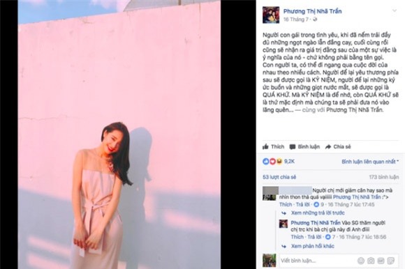 Giua tin don ran nut, Nha Phuong va Truong Giang huy ket ban tren Facebook