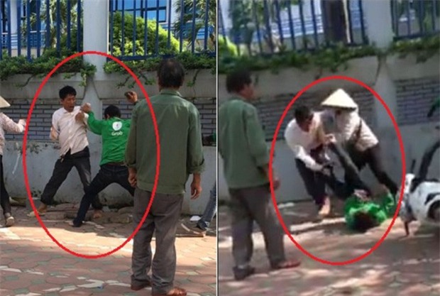 Hà Nội: Tài xế Grab Bike cầm gạch đánh nhau với xe ôm truyền thống tại bến xe Mỹ Đình - Ảnh 1.