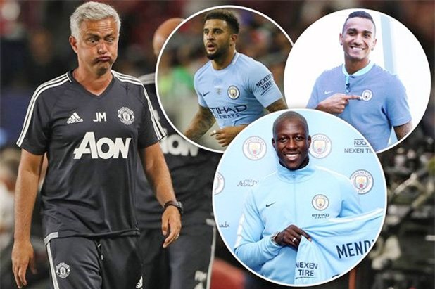 MU, Man City, Guardiola, Mourinho, Matic, Perisic, Dier