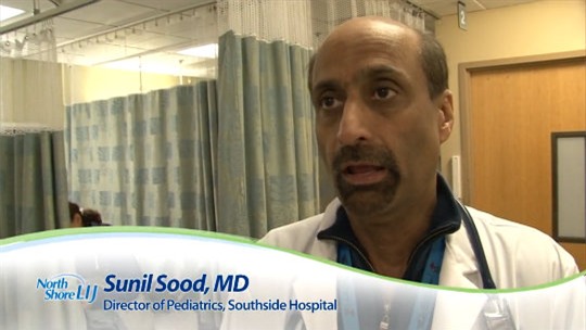 
Bác sĩ Sunil Sood, tại Northwell Health ở thành phố New York.
