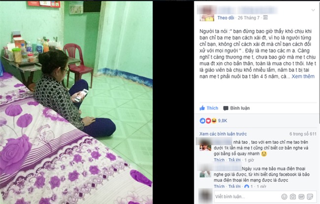 Lần đầu sử dụng điện thoại xịn, người mẹ này đã quên ăn, quên ngủ và cấm con gái đi chơi để dạy mình xài - Ảnh 1.