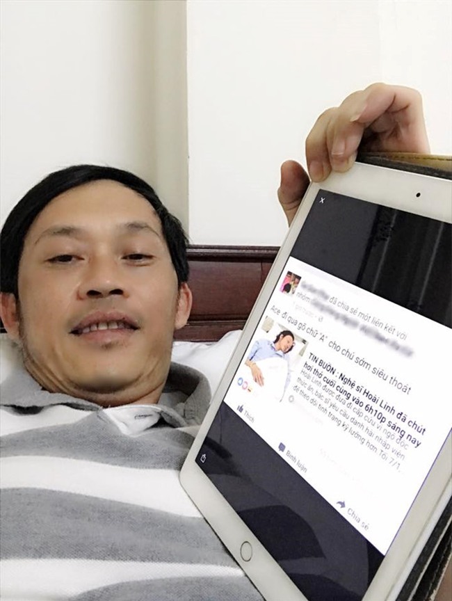 Nghe si Hoai Linh len tieng khi lai bi don qua doi hinh anh 1