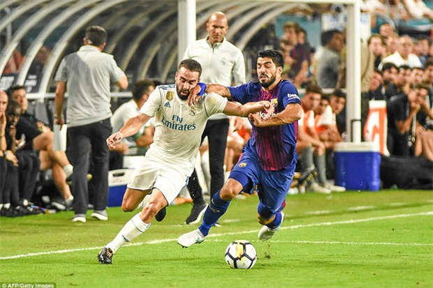 Messi nổ súng giúp Barca đả bại Real trên đất Mỹ - Ảnh 6.