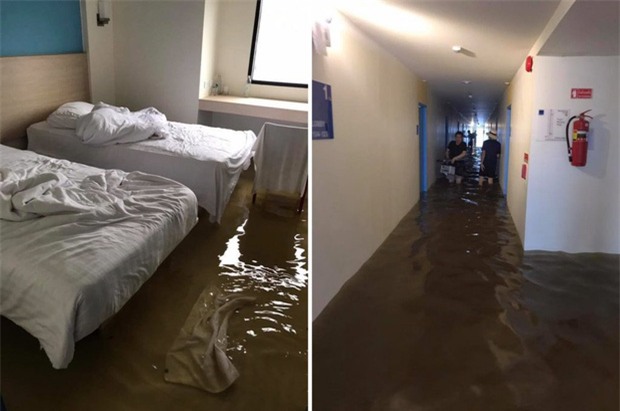 Loạt ảnh đáng sợ về thảm cảnh ngập lụt đang khiến người dân Thái Lan khốn đốn - Ảnh 10.
