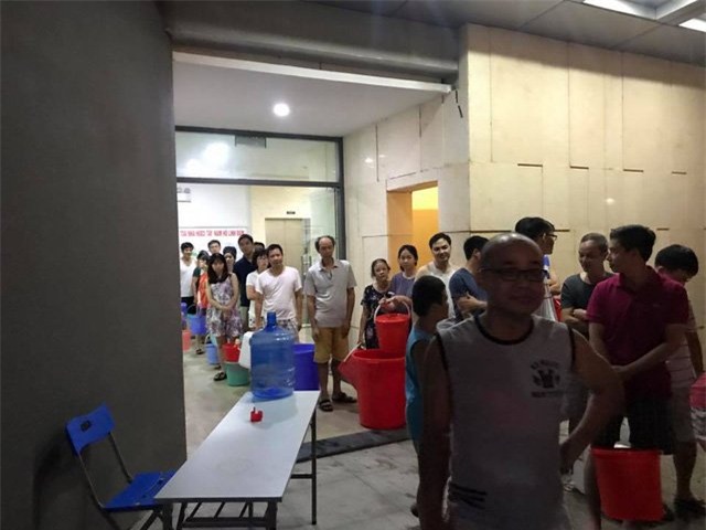 chung cư, căn hộ chung cư, chung cư thiếu nước, chung cư linh đàm