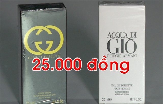 nước hoa, mỹ phẩm giả, hàng xách tay, hàng Tàu